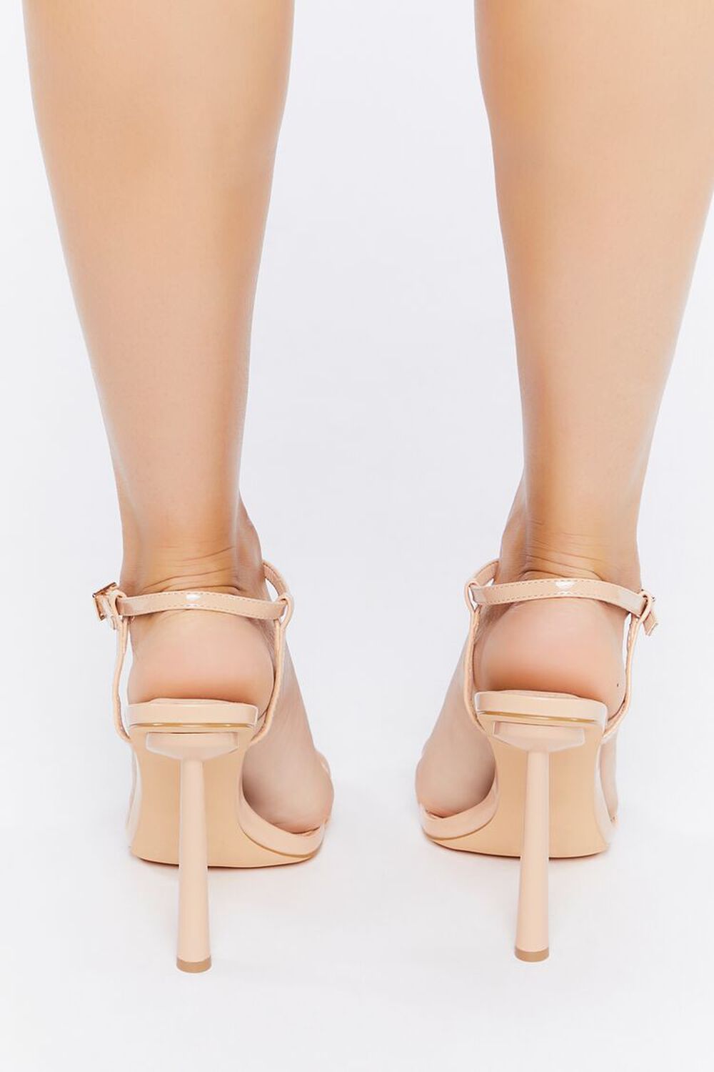 NUDE Faux Patent Leather Heels, image 3