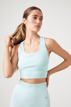 Active Racerback Cropped Tank Top