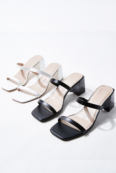 Buy Jhamb's Women Slip On Block Heels Black Mules Sandals Online at Best  Prices in India - JioMart.