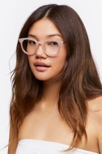 NUDE/CLEAR Round Frame Readers, image 1
