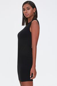 BLACK Sleeveless Bodycon Dress, image 2