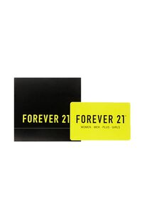 YELLOW/BLACKF21 Forever 21 Gift Card, image 2