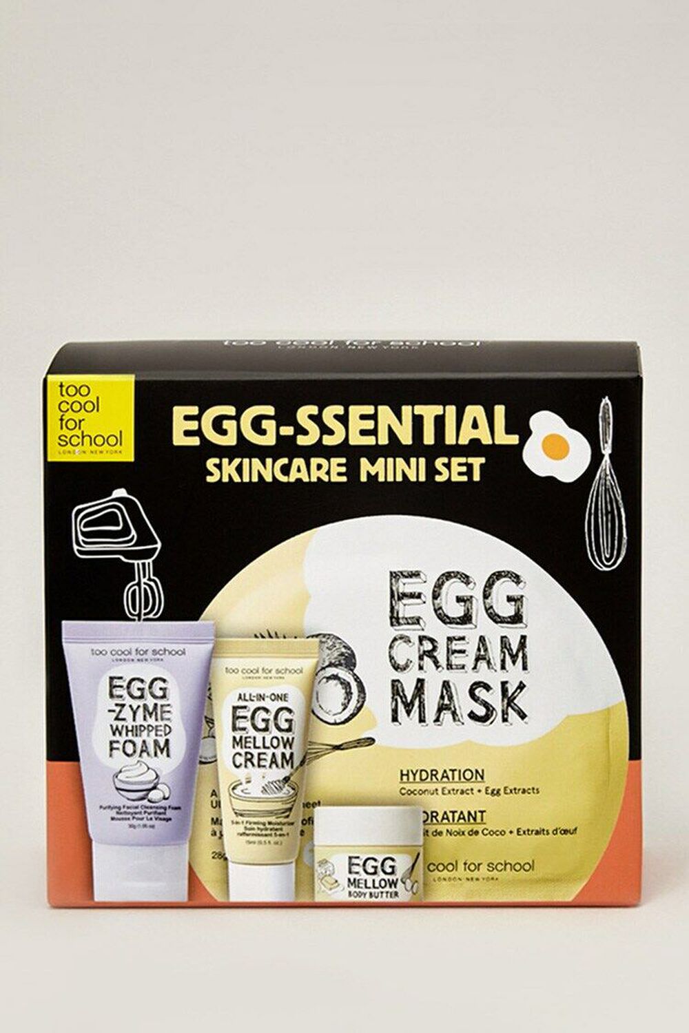 Too Cool For School Egg-ssential Skincare Mini Set, image 3