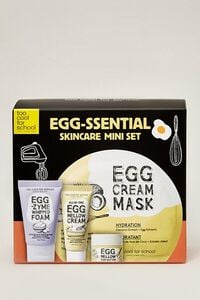 BLACK/MULTI Too Cool For School Egg-ssential Skincare Mini Set, image 3