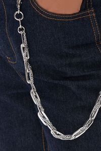 SILVER Twisted Layered Wallet Chain, image 2