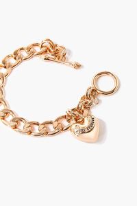 GOLD Juicy Couture Heart Bracelet, image 3