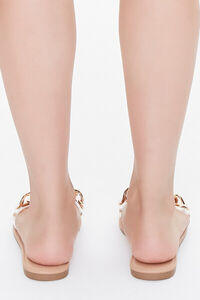 NUDE Chain Clear-Strap Sandals, image 3