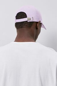 LAVENDER/YELLOW Floral Embroidered Graphic Dad Cap, image 3