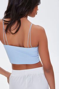 LIGHT BLUE Dual-Strap Cropped Cami, image 3