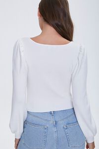 Button-Front Peasant Top, image 3