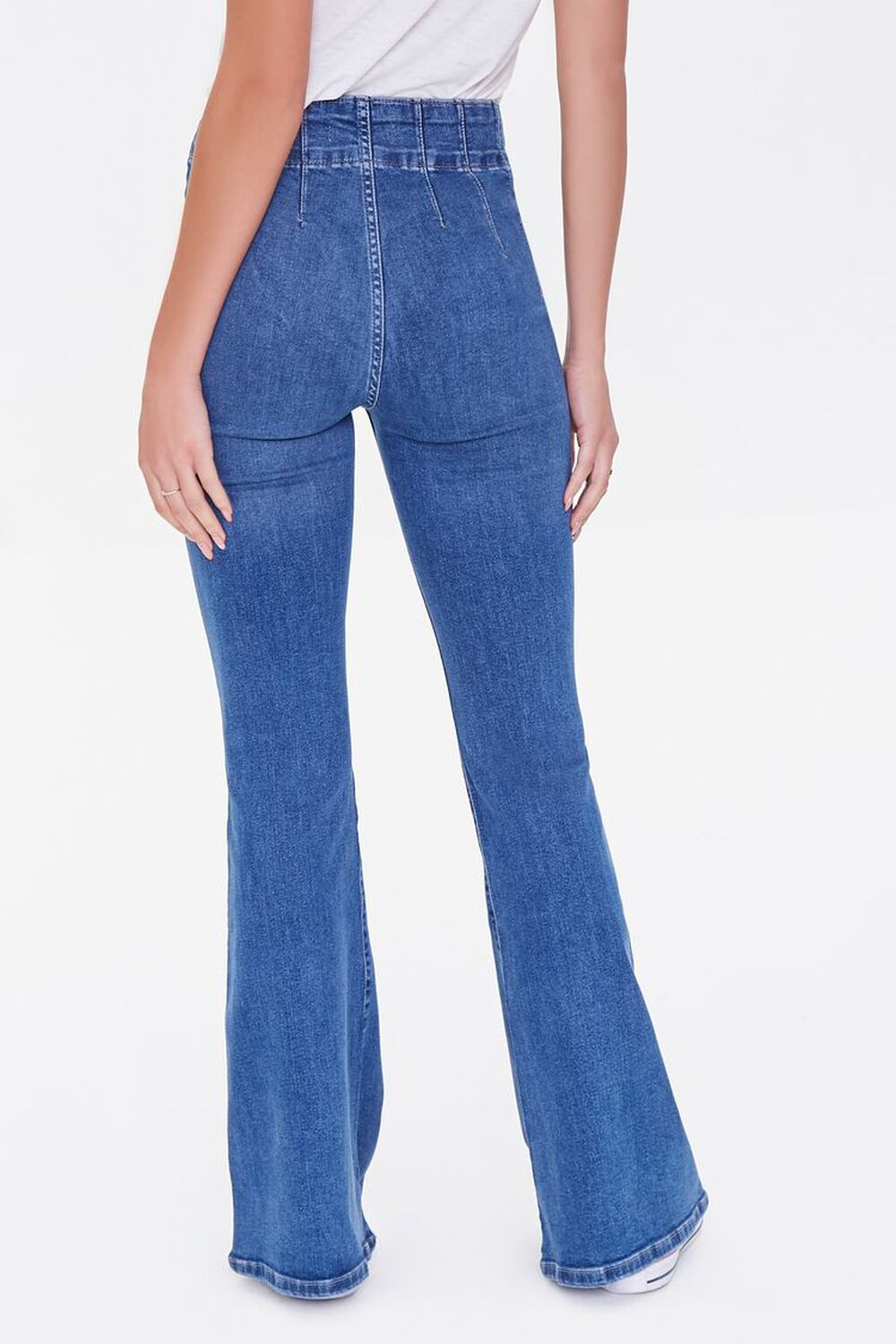Recycled Cotton Flare Jeans