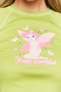 Fairy Energy Graphic Baby Tee, image 5