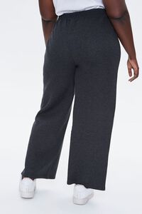 CHARCOAL Plus Size French Terry Sweatpants, image 4