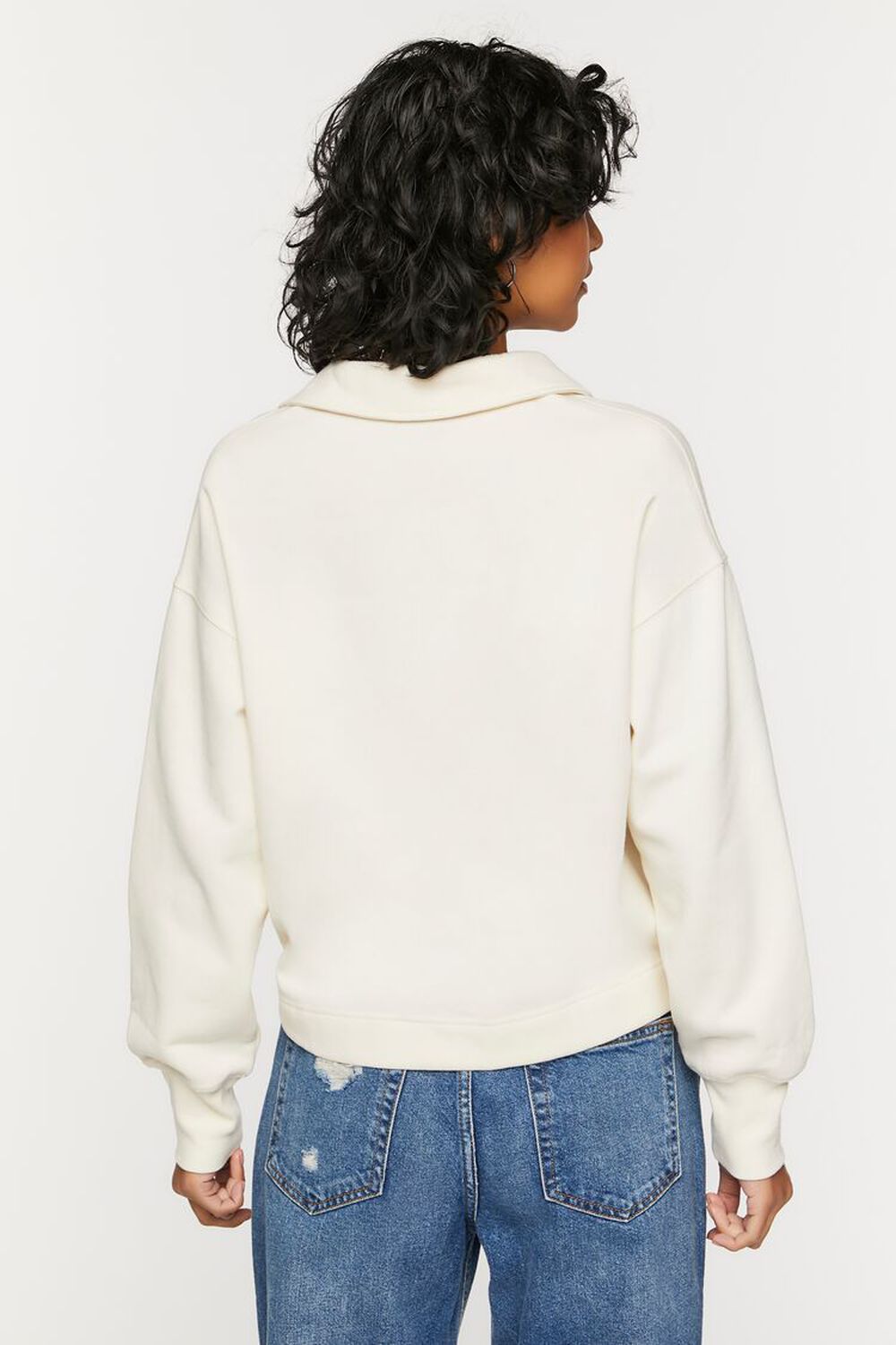 CREAM Collared Drop-Sleeve Pullover, image 3
