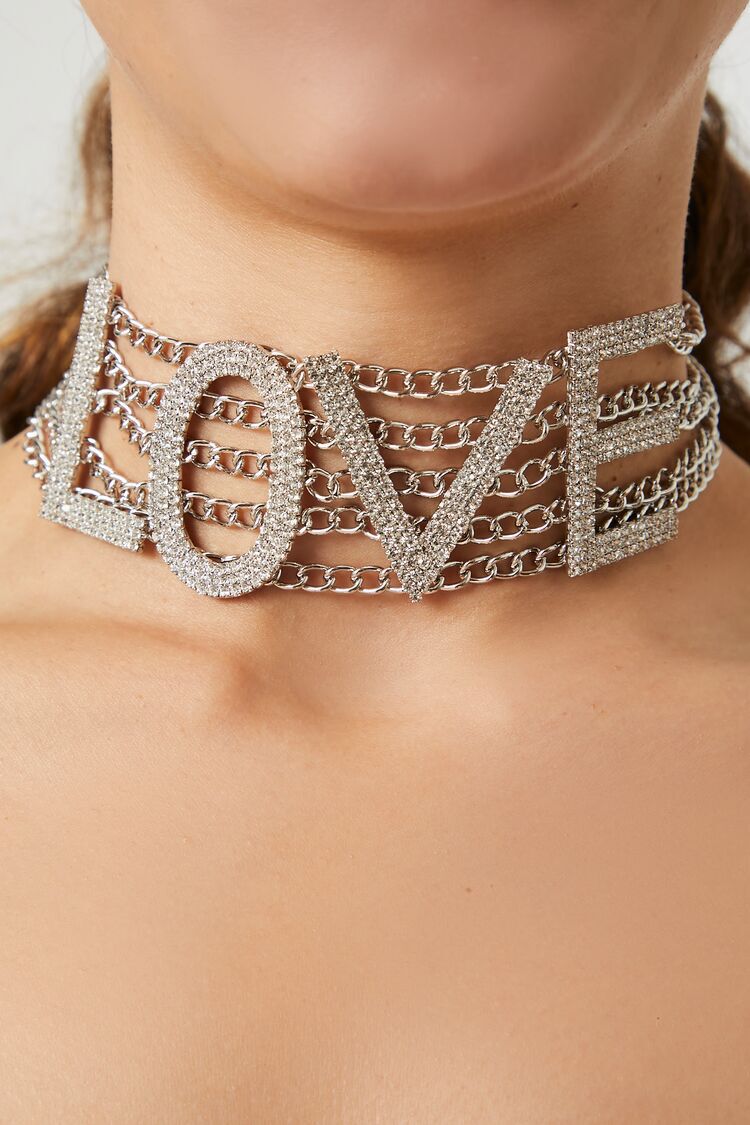TFC Chic Love Gold Plated Choker Necklace