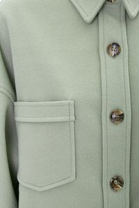 SAGE Drop-Shoulder Button-Front Shacket, image 4