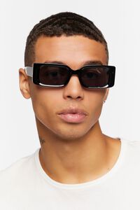 Men Rectangular Frame Sunglasses, image 1