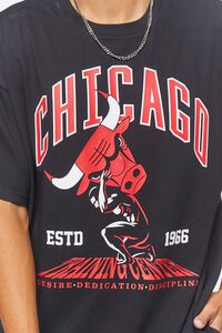 BLACK/MULTI Chicago Bulls Graphic Tee, image 5
