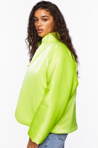 LIME Open-Front Puffer Jacket, image 2