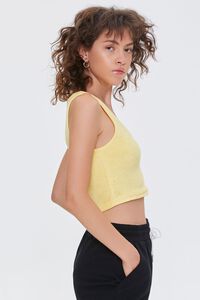 YELLOW Cropped Tank Top, image 2