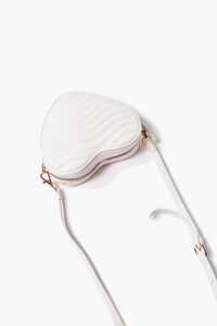 Quilted Heart-Shaped Crossbody Bag, image 4
