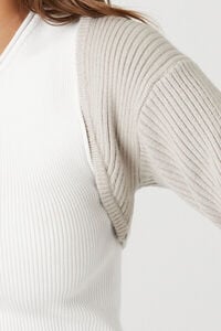 GOAT Ribbed Shrug Sweater, image 5