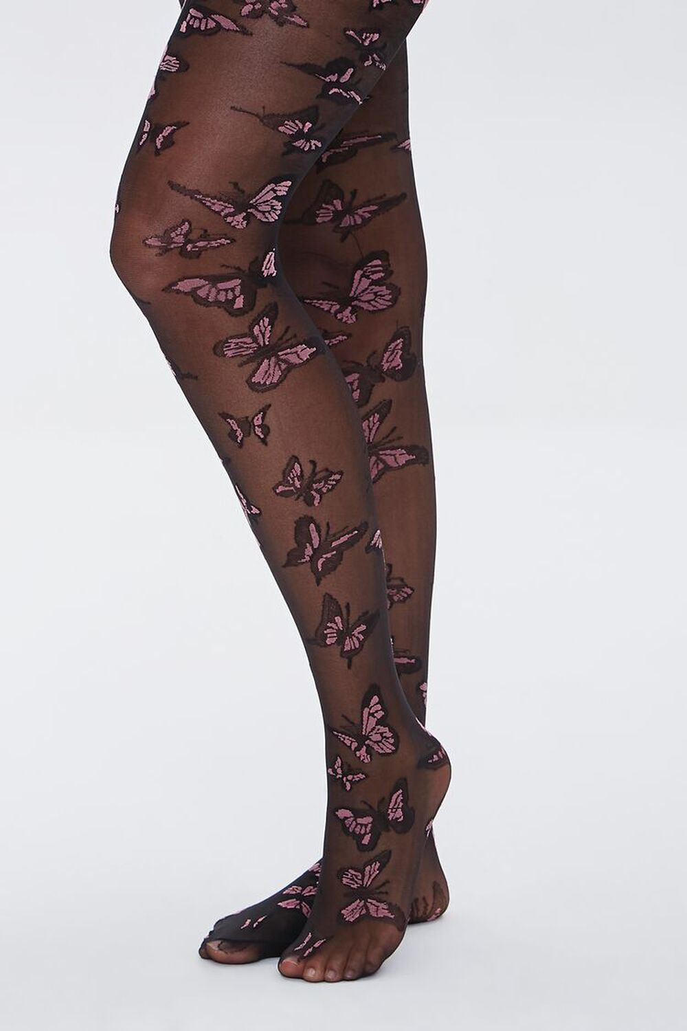Sheer Butterfly Tights