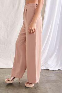 TAUPE Wide-Leg High-Rise Pants, image 3