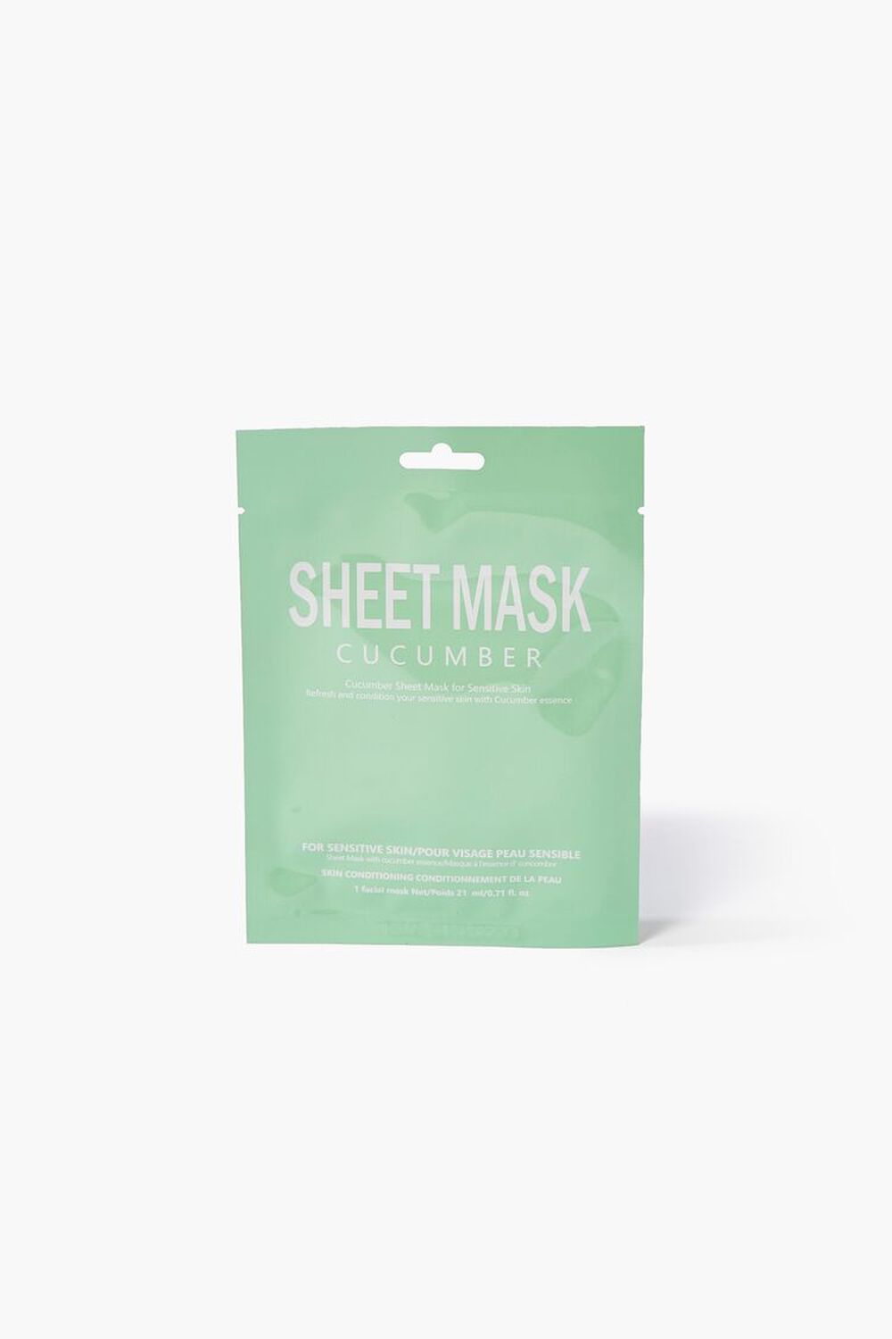 Cucumber Face Sheet Mask, image 1