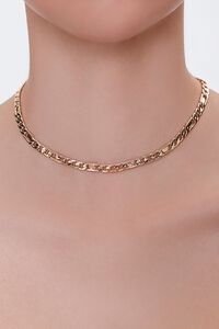 Figaro Chain Choker Necklace, image 1