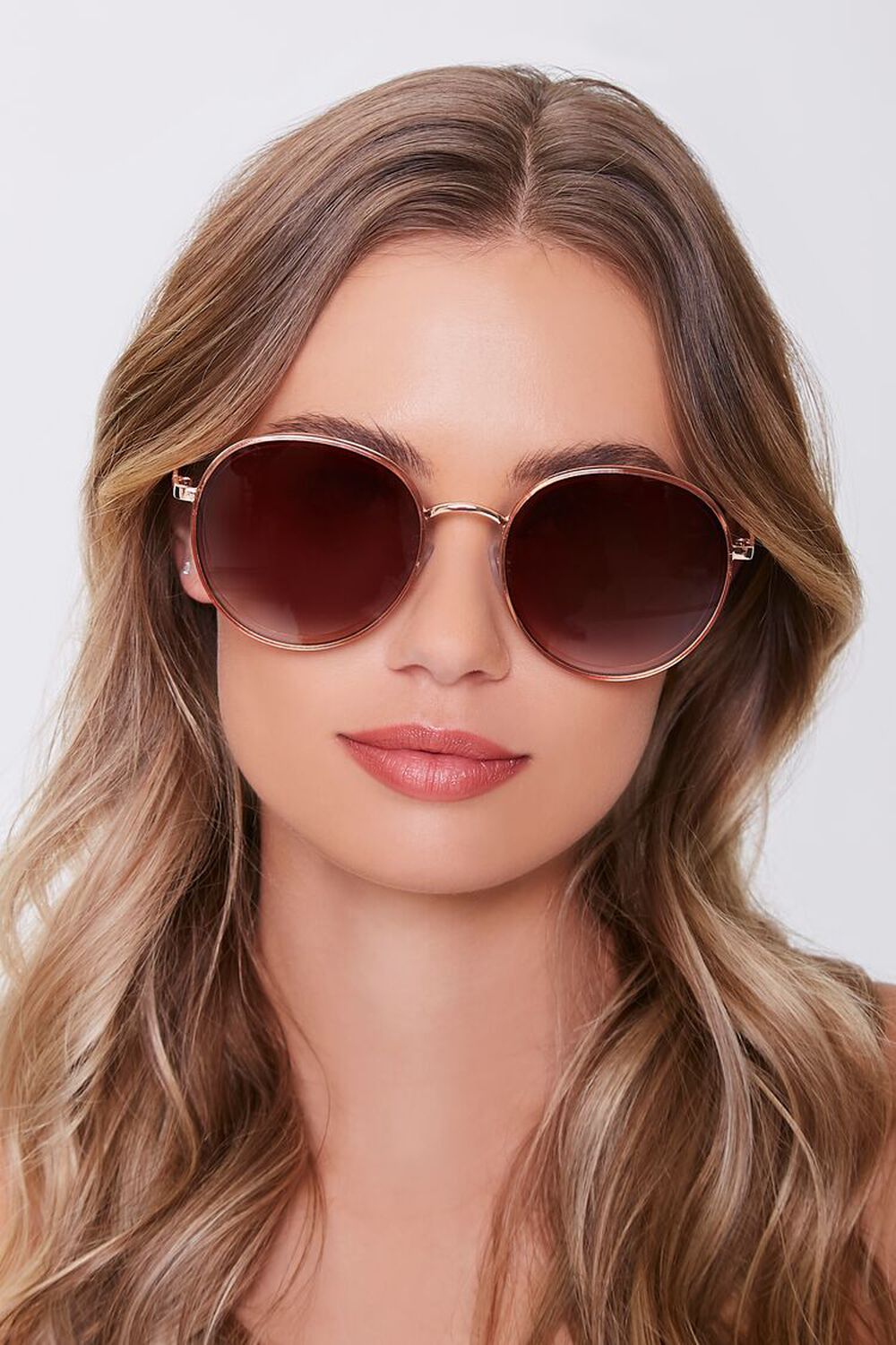 Round Metal Sunglasses, image 1