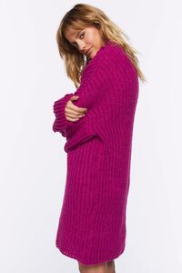 BERRY Chunky Knit Sweater Dress, image 3