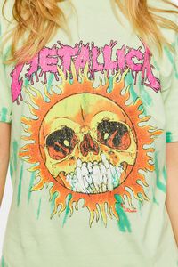 GREEN/MULTI Metallica Tie-Dye Graphic Tee, image 5