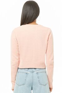 Ribbed-Trim Chenille Sweater, image 3