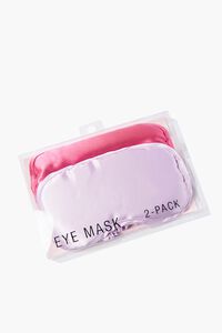 PURPLE/MULTI Satin Eye Mask - 2 Pack, image 3