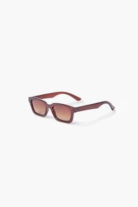 BROWN Square Tinted Sunglasses, image 2