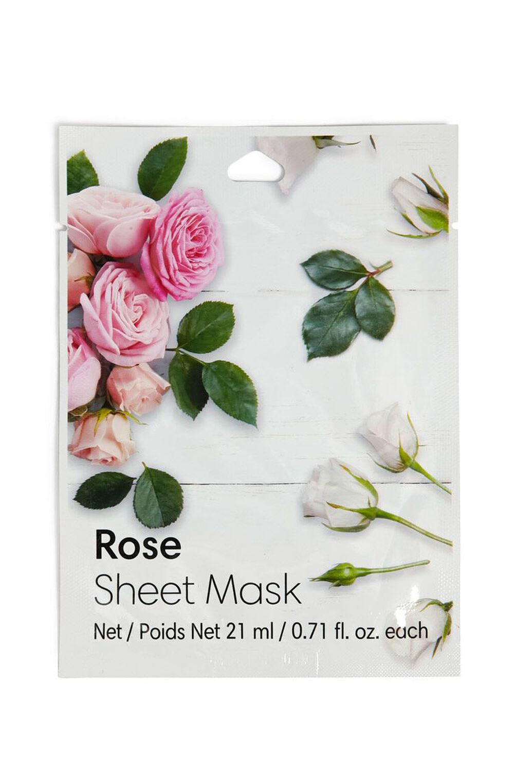 WHITE Rose Sheet Mask, image 1