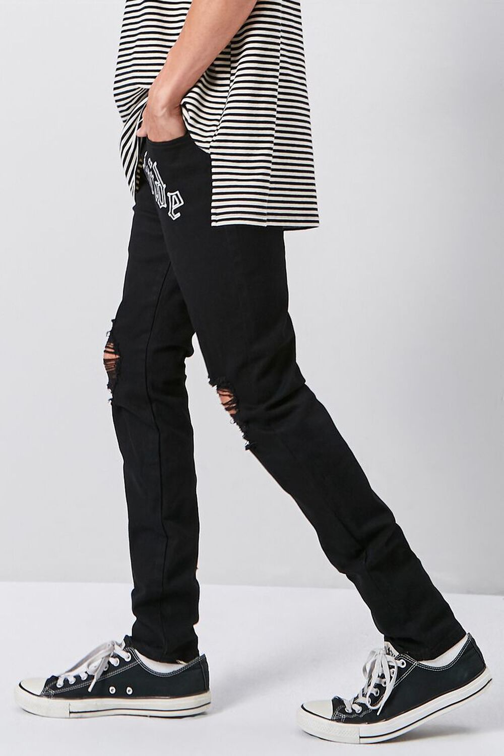 Worldwide Graphic Skinny Jeans, image 3