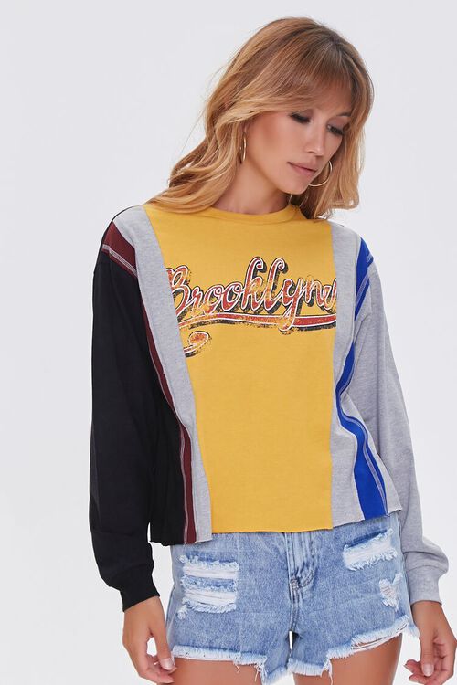 YELLOW/MULTI Brooklyn Graphic Pullover, image 1