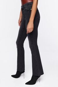 WASHED BLACK Curvy High-Rise Bootcut Jeans, image 3
