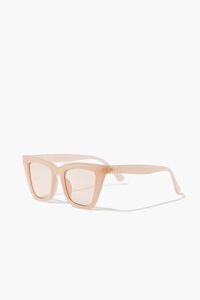 NUDE Semi-Translucent Square Sunglasses, image 2
