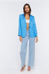 Notched Button-Front Blazer, image 4