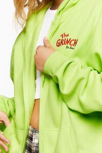 GREEN/MULTI The Grinch Graphic Hoodie, image 6