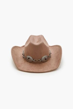 Faux Stone Chain Cowboy Hat