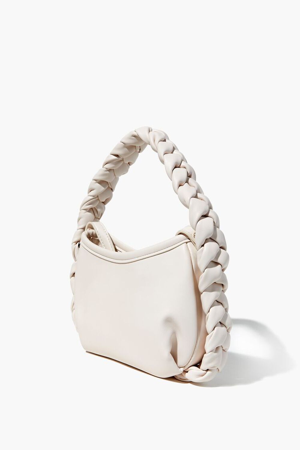 Braided Faux Leather Crossbody Bag, image 3