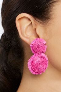 Tiered Floral Drop Earrings, image 1