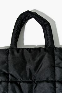 Quilted Puffer Tote Bag, image 4