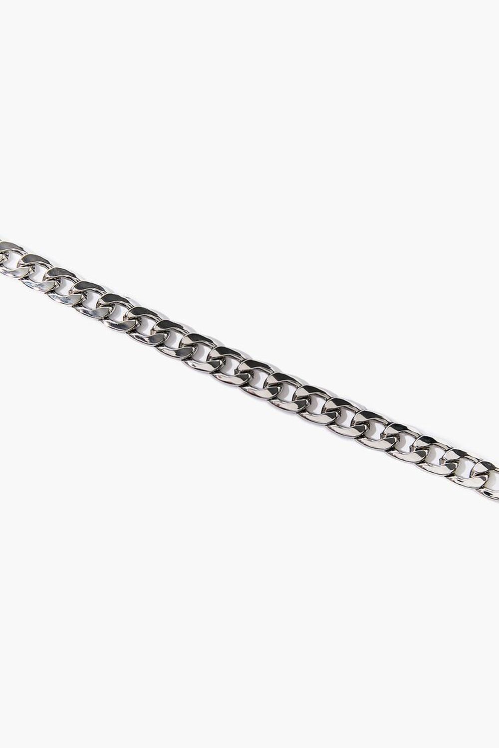 Burnished Curb Chain Anklet, image 2