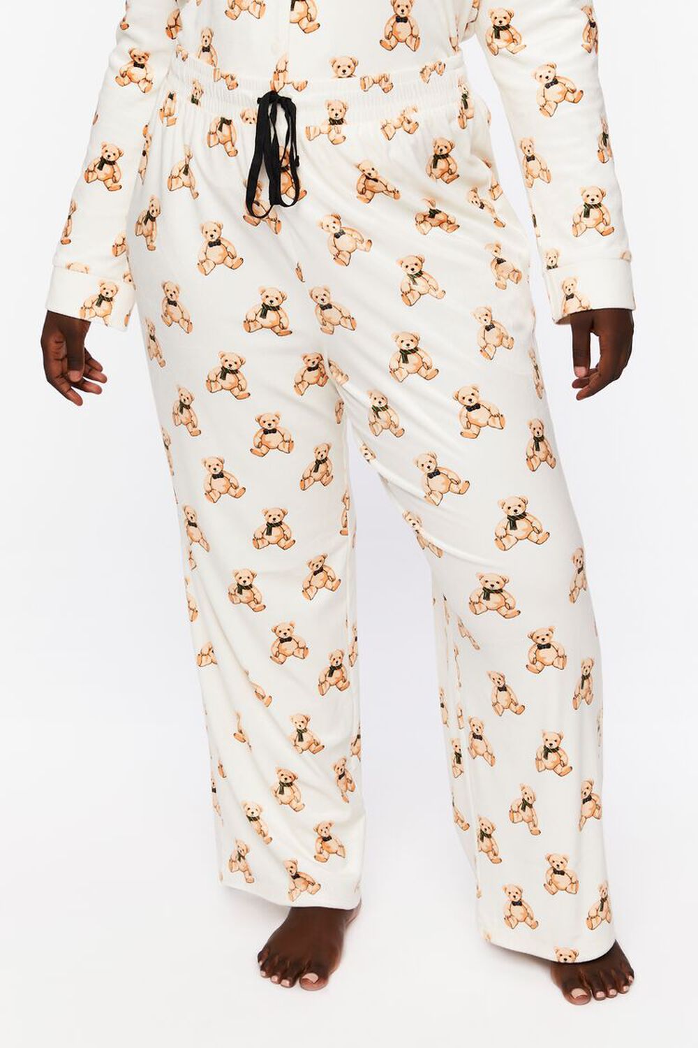 Plus Size Teddy Bear Pajama Pants