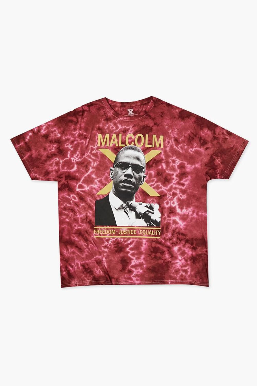 COCOA/MULTI Tie-Dye Malcolm X Graphic Tee, image 1